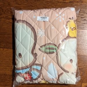 Toreba Limited Sanrio Pochakko Blanket-Snow Play- Prize 120cm